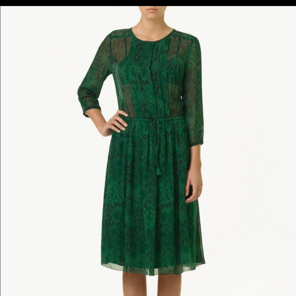 Aritzia T.Babaton 100% Silk Black Midi Dress - Picture 9 of 9